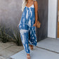 💃Hot Summer Sale 50% off ☀️Women's Fashion Spaghetti Strap Printed Jumpsuit