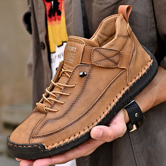 🔥HANDMADE 🔥👞 PU Leather Casual Shoes — Pain Be Gone!