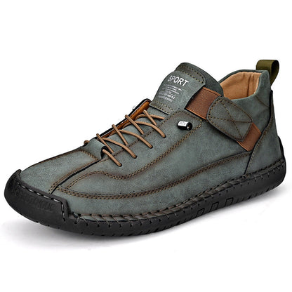 🔥HANDMADE 🔥👞 PU Leather Casual Shoes — Pain Be Gone!
