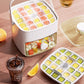 ⏰Last Day Sale 50% OFF 2 Layer Ice Cube Trays, Easy Demold Stackable Ice Mold for Home Bar