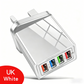 🔥Hot Sale 50% OFF🔥 Universal 4-in-1 USB Power Adapter – 150+ Countries, 1 AC + 3 USB, 25W PD ✈️