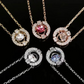 💎 50% OFF NOW! ✨ Sweatproof Plated Sparkling Dance Rhinestone Necklace – Dancing Stone, Rhinestone Halo & Classic O-Chain 💃