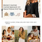 🔥50% OFF Boho Summer Chic Women's Crochet Openwork 3/4 Sleeve Knit Top, Breathable Lightweight Hollow Out Cover Up, Versatile Beach Vacation Layering Top