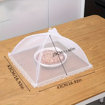 🔥50% OFF Half Price 🥗Mesh Pop-Up Food Protector Foldable Mesh Food Cover for Outdoor & Home