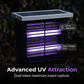 🔥Last Day Sale 60% OFF🥰🦟 Keep Your Yard Bug-Free ☀️ Solar-Powered Outdoor Bug Zapper