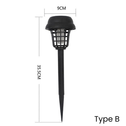 ✨Garden Must‑Have🔥50% OFF ☀️ Solar Mosquito Zapper Lamp Stake