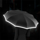 🔥Free Shipping 🔦 Reflective Safety Strip Umbrella with Ring Buckle