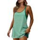 🚨Limited Time 50% Off Striped Tankini Dress with Pockets, High Waist Conservative Swimwear (🎁Free Gift:Random Color Cross Pendant Necklace (Comes with Gift Box))