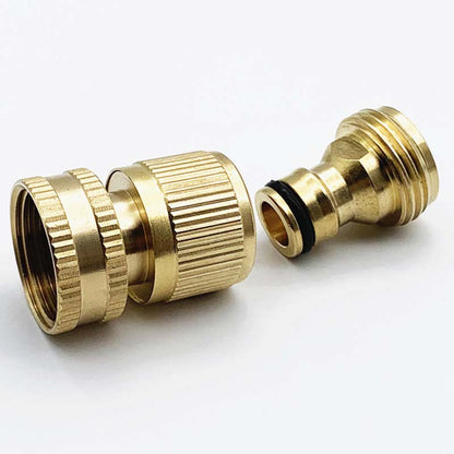 📢📢50% OFF !! 🔥🔥🔥Buy 2 Get 1 Free⏰3/4" Brass Quick Connect Fittings for Water Hose