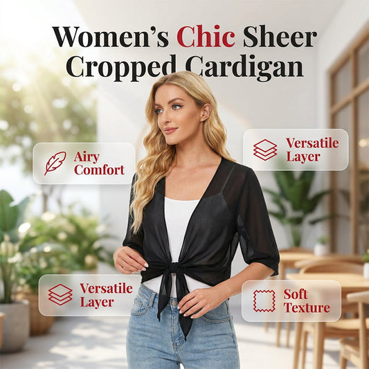 ⏳TIME-LIMITED SPECIAL ONLY $18.99!⏰👚 60% OFF NOW! ⏳ Women's Chiffon Tie-Front Top – Summer layering essential – Lightweight, breathable & perfect for beach or brunch 🌸