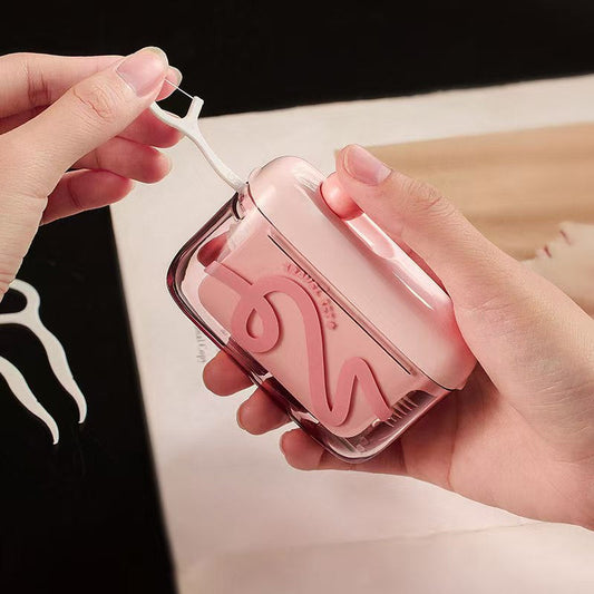 🔥Last Day Sale 65% OFF🥰 🦷Automatic Pop-Up Dental Floss Storage Dispenser