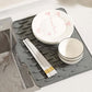 🔥50% OFF Half Price 🧽Multi-Functional & Foldable Silicone Drainage Mat Kitchen Sink Drying Mat