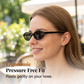 🔥50% OFF Half Price 🕶️Retro Oval Sunglasses for Women UV400 Vintage Cat Eye Shades