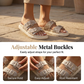 🔥🔥Free Shipping 🚨Limited Time 50% Off 👡Women's Double Buckle Platform Slide Sandals