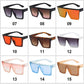 ⏰Last Day Sale 65% OFF🥰 🕶️Large Frame One Piece Lens Sunglasses Lightweight UV Protection Streetwear Shades