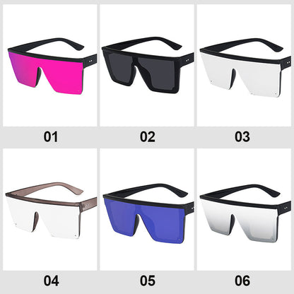 ⏰Last Day Sale 65% OFF🥰 🕶️Large Frame One Piece Lens Sunglasses Lightweight UV Protection Streetwear Shades