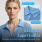 🔥50% OFF Half Price 🧶Women Short Sleeve Knit Button Shirt Free Gift Necklace