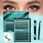 🔥50% OFF🔥Midnight DIY Lash Clusters Kit 144PCS, Complete Home Lash Extension Set with Bond Seal & Applicator Tweezers