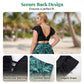 ⏰Last Day Sale 65% OFF Tropical Print Skirted Two Piece Swimsuit Quick Dry Beach Bathing Suit