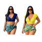 ⏰Last Day Sale 65% OFF Tropical Print Skirted Two Piece Swimsuit Quick Dry Beach Bathing Suit(💕Buy 2 Save Extra 10%& 📦Free Shipping)