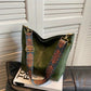 ⏰Last Day Sale 65% OFF Langston Geometric Crossbody Bag Agate Embellished Adjustable Strap Vegan Leather Handbag