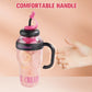 ✨Last Day 60% OFF🔥Stylish Large Capacity Sports Water Bottle with Straw (🎁FREE 7-in-1 Cleaning Brush Set)