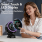 ⏰Last Day Sale 65% OFF Wall-Mount & Desktop Cooling Fan, 180° Rotatable Space-Saving Fan with Night Light