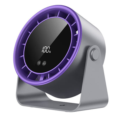 ⏰Last Day Sale 65% OFF Wall-Mount & Desktop Cooling Fan, 180° Rotatable Space-Saving Fan with Night Light