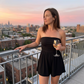 ☀️Summer Hot Sale 50% OFF🌊Women Ruched Strapless Tube Dress for Beach Holiday👗