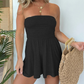 ☀️Summer Hot Sale 50% OFF🌊Women Ruched Strapless Tube Dress for Beach Holiday👗