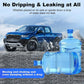 ⏰Last Day Sale 65% OFF Reusable Silicone Water Container Cap, 55mm Universal Airtight Seal Cap for 3/5 Gallon Water Bottles