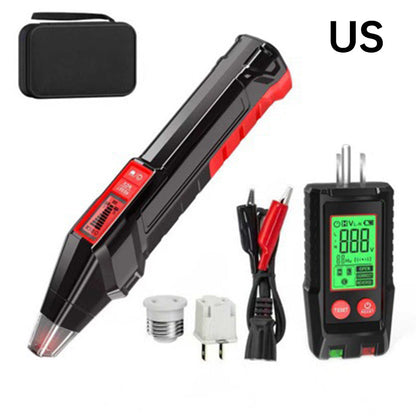 ⏳Time-Limited Special 50% OFF Digital Circuit Breaker Finder and Outlet Tester Kit, LCD GFCI Socket Tester with Audible & Visual Alarm,  Electricians & DIY Home Repair
