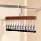 🔥50% OFF Half Price 360° Swivel Multi-Hook Wardrobe Organizer, 6-Claw Space-Saving Hanger for Bags, Belts, Ties & Scarves