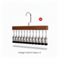 🔥50% OFF Half Price 360° Swivel Multi-Hook Wardrobe Organizer, 6-Claw Space-Saving Hanger for Bags, Belts, Ties & Scarves