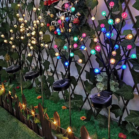 🥳SUMMER HOT SALE🥳💞50K+ SOLD!💥50% OFF! 💡Solar Powered LED Tree Branch Garden Stake Light