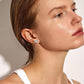 🔥50% OFF Half Price ✨Sparkling Ear Studs for Women, Shiny Cubic Zirconia Mini Stud Earrings Hypoallergenic Daily Jewelry Gift