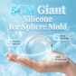 ⏰Last Day Sale 65% OFF Large Silicone Ice Sphere Mold, Thick Durable Ice Ball Tray for Whiskey Bourbon Drinks