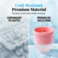 ⏰Last Day Sale 65% OFF Large Silicone Ice Sphere Mold, Thick Durable Ice Ball Tray for Whiskey Bourbon Drinks
