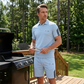 🎁FREE SHIPPING!!!⏰Last Day Sale 65% OFF Men's Casual Short-Sleeve Shorts Set, Lightweight Summer Loungewear Outfit