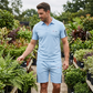 🎁FREE SHIPPING!!!⏰Last Day Sale 65% OFF Men's Casual Short-Sleeve Shorts Set, Lightweight Summer Loungewear Outfit