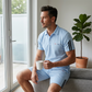 🎁FREE SHIPPING!!!⏰Last Day Sale 65% OFF Men's Casual Short-Sleeve Shorts Set, Lightweight Summer Loungewear Outfit