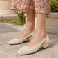 🛒🎁FREE SHIPPING!!!🚨Limited Time 65% Off Women's Square Toe Low Heel Pumps