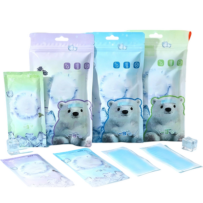 🔥50% OFF Long-Lasting Cooling Body Patches for Hot Weather (10-Pieces), Skin-Friendly Physical Heat Relief Sticker, Sweat Resistant Cool Pads for Summer Outdoor Sports Student Training