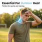🔥50% OFF Long-Lasting Cooling Body Patches for Hot Weather (10-Pieces), Skin-Friendly Physical Heat Relief Sticker, Sweat Resistant Cool Pads for Summer Outdoor Sports Student Training