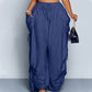 ⏰Last Day Special Price 49%OFF!!!  Women's Loose-Fit Drawstring Lantern Pants, Slimming Baggy Ankle Cuff Pants for Home & Outdoor