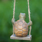 🔥45%‑OFF NOW🐢Whimsical Turtle Swing Decor‑Cute Hanging Ornament for Yard, Tree & Patio Decoration