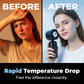 🔥Hot Sale 50% OFF ⏰Digital Display Semiconductor Refrigeration Fan, 100-Speed Stepless Adjustable Turbo Air Cooler, Foldable Dual-Use Handheld & Desktop Personal Cooling Fan