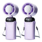 🔥Hot Sale 50% OFF ⏰Digital Display Semiconductor Refrigeration Fan, 100-Speed Stepless Adjustable Turbo Air Cooler, Foldable Dual-Use Handheld & Desktop Personal Cooling Fan