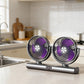 ⏰Last Day Special Price Dual Head Oscillating Ceiling Fan, Large Area Swing Airflow Energy Saving Hanging Fan for Indoor Outdoor
