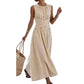 ⏳Time-Limited Special⏰Women Casual Striped Maxi Dress Sleeveless🎀👗